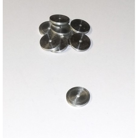 10 Aluminum Disks Ø10.10 x Thickness 1.2 mm - CPC