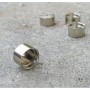4 brass rims treated Ø10.20 x 6 mm - JA131B - CPC Production