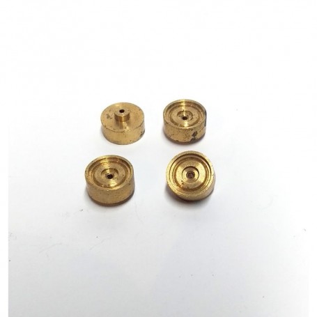 4 brass rims - in the state - Ø8.50 mm - CPC Production