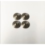 Chrome brass inserts - Ø 11 mm - ech. 1:43 - CPC Production - X4