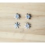 Inserts for rims - 5 branches - ech 1/43 - Ø11mm - x4
