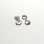 4 wheel center inserts Ø5mm - nickel-plated brass - CPC production