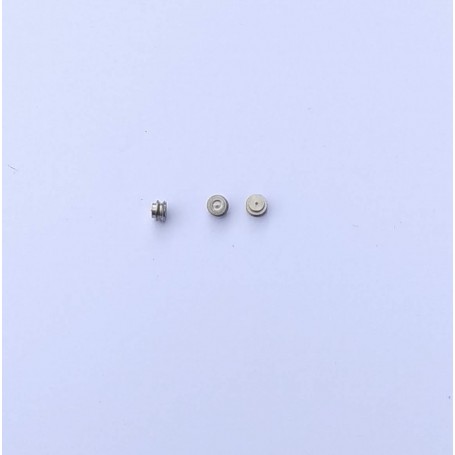 Brass Pulleys - Ø 2.70 mm - Brass + Chrome - X10