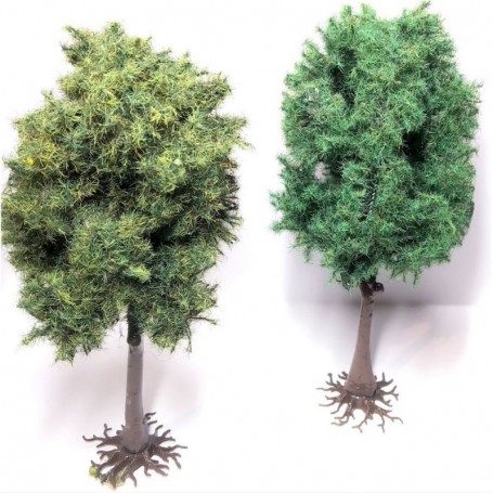 Diorama - 2 trees "Pin des Landes" - 12 cm