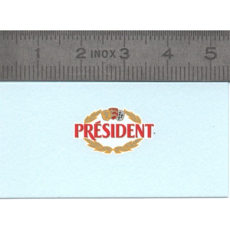 Decal "President" - ech. 1:43 - by 2