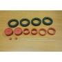 Front twin kit - 48 mm – Red – 1:32