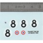 Decal - Talbot T26 GS Le Mans 1952 - ECH. 1:43