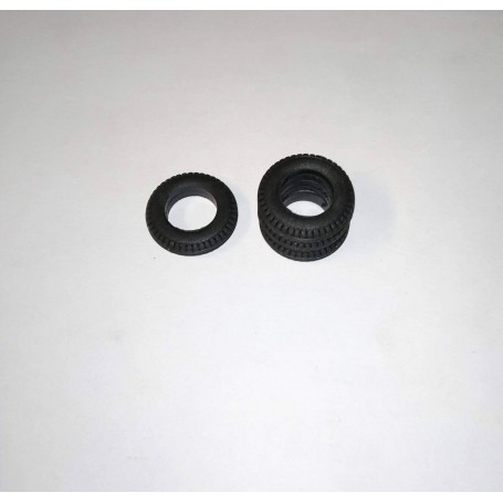 Flexible resin tires - Ø 18.30 - EP. 4.20 mm - ECH. 1/43