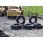 Soft truck tires - ech. 1:43 - Ø30 mm - Unity