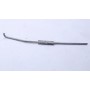 Complete exhaust line - Long. 8.5 cm - ech. 1 / 43th - White Metal