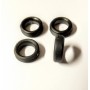4 flexible resin tires - Ø15mm - ech 1:43