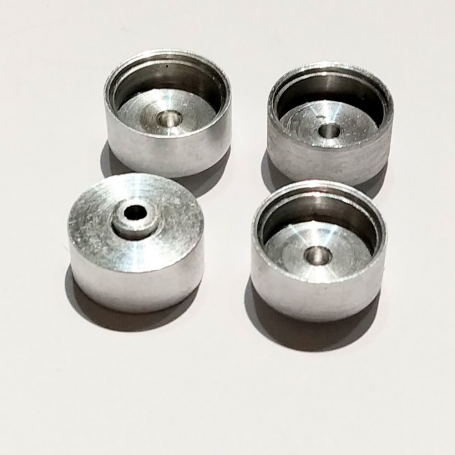 4 Aluminum wheels Ø 12.20 mm - CPC Production