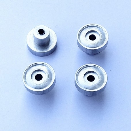 4 aluminum rims Ø 10 mm - CPC production